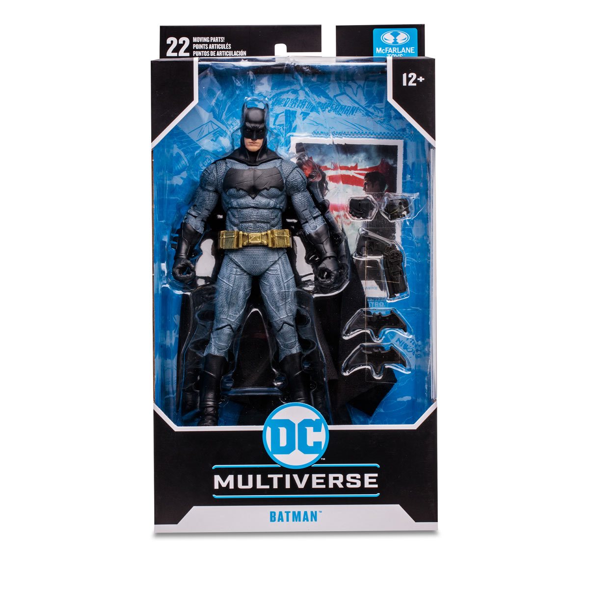 McFarlane DC Multiverse Batman v. Superman: Dawn of Justice Batman 7-Inch Scale Action Figure画像