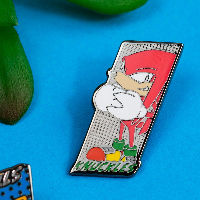 Pin Kings SEGA Sonic the Hedgehog Enamel Pin Badge Set 1.2 – Tails & Knuckles画像