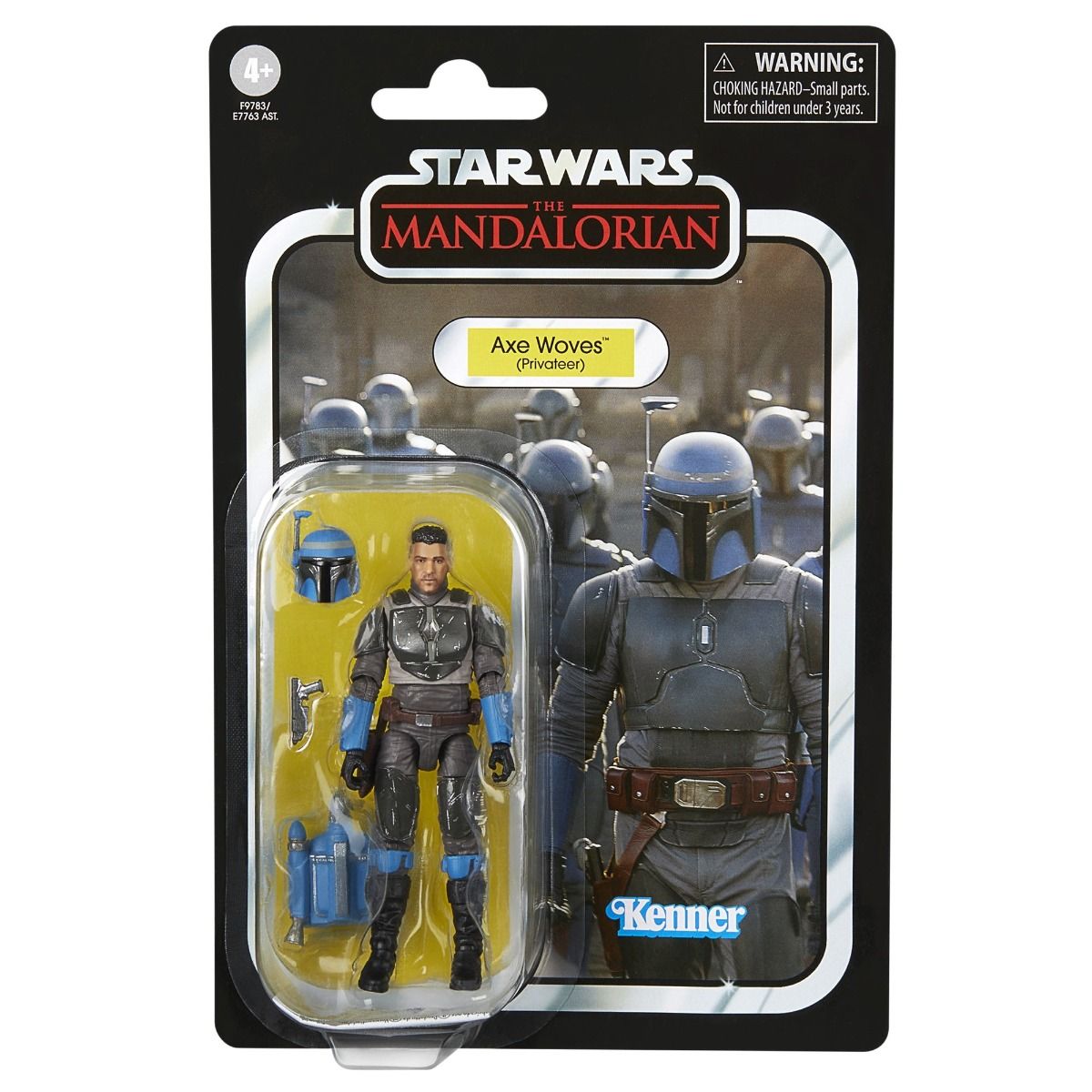 Star Wars TVC The Mandalorian Axe Woves(Privateer) 3 3/4-Inch Action Figure E77635L0P画像