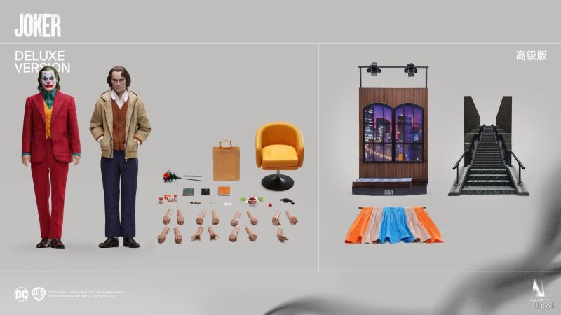 INART - JOKER (2019) - JOKER 1/6 COLLECTIBLE FIGURE Deluxe Version. (2 bodies)の画像