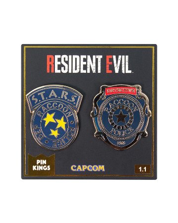 Pin Kings Resident Evil Enamel Pin Badge Set 1.1画像