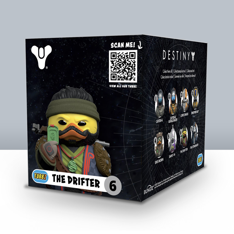 Official Destiny The Drifter TUBBZ (Boxed Edition)画像