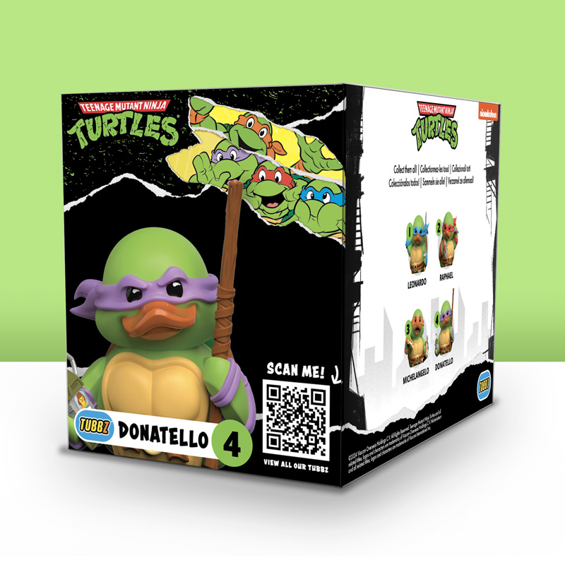 Official Teenage Mutant Ninja Turtles Donatello TUBBZ (Boxed Edition)画像