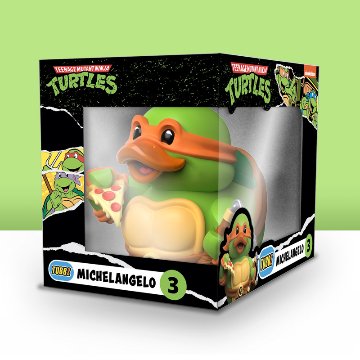 Official Teenage Mutant Ninja Turtles Michelangelo TUBBZ (Boxed Edition)画像