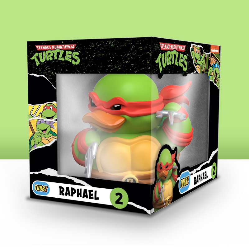 Official Teenage Mutant Ninja Turtles Raphael TUBBZ (Boxed Edition)画像
