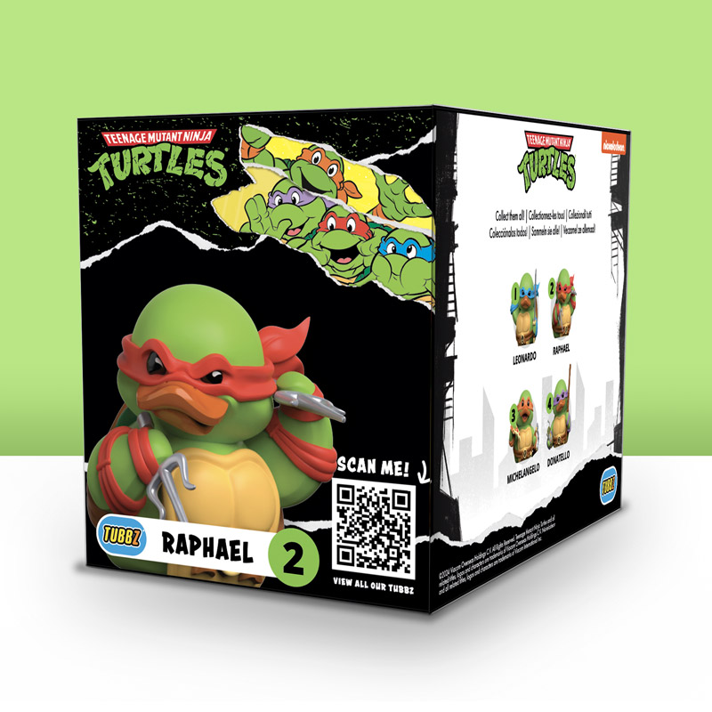 Official Teenage Mutant Ninja Turtles Raphael TUBBZ (Boxed Edition)画像