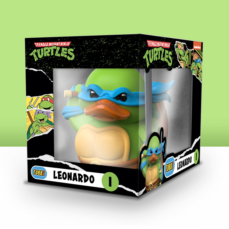 Official Teenage Mutant Ninja Turtles Leonardo TUBBZ (Boxed Edition)画像