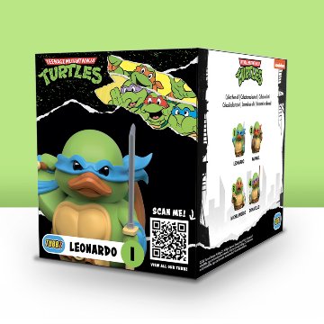 Official Teenage Mutant Ninja Turtles Leonardo TUBBZ (Boxed Edition)画像