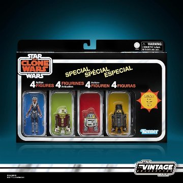 Star Wars TVC tCW Escape From Order 66 3 3/4-Inch Action Figure 4-Pack画像