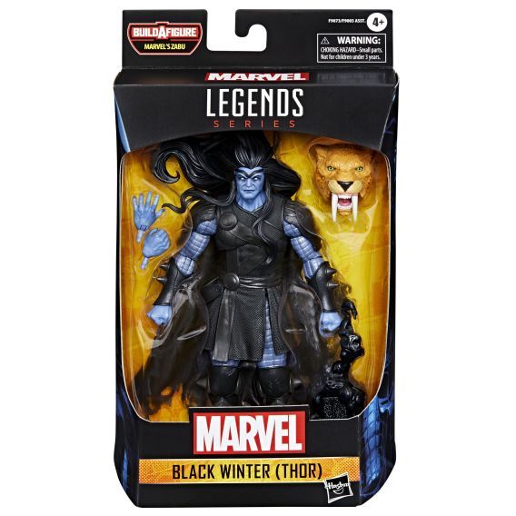 Marvel Legends BAF Marvel's Zabu Black Winter(Thor) 6-Inch Action Figure画像