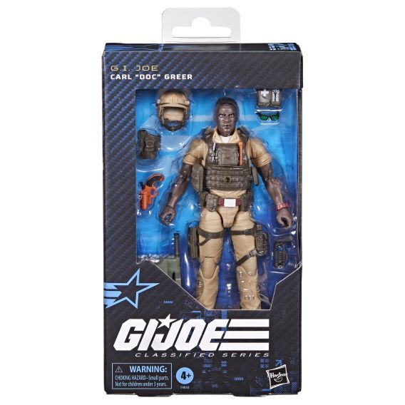 G.I. Joe Classified Series Carl "Doc" Greer(122) 6-Inch Action Figureの画像