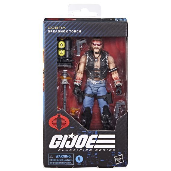 G.I. Joe Classified Series Cobra Dreadnok Torch(123) 6-Inch Action Figure画像