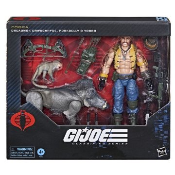G.I. Joe Classified Series Cobra Dreadnok Gnawgahyde, Porkbelly & Yobbo(125) 6-Inch Action Figure画像