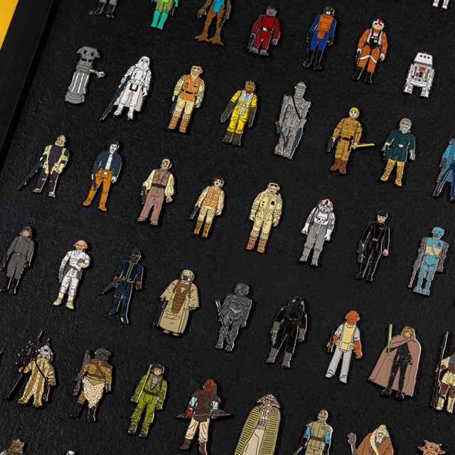 Pin Kings Star Wars Enamel Pin Badge Set ランダム画像