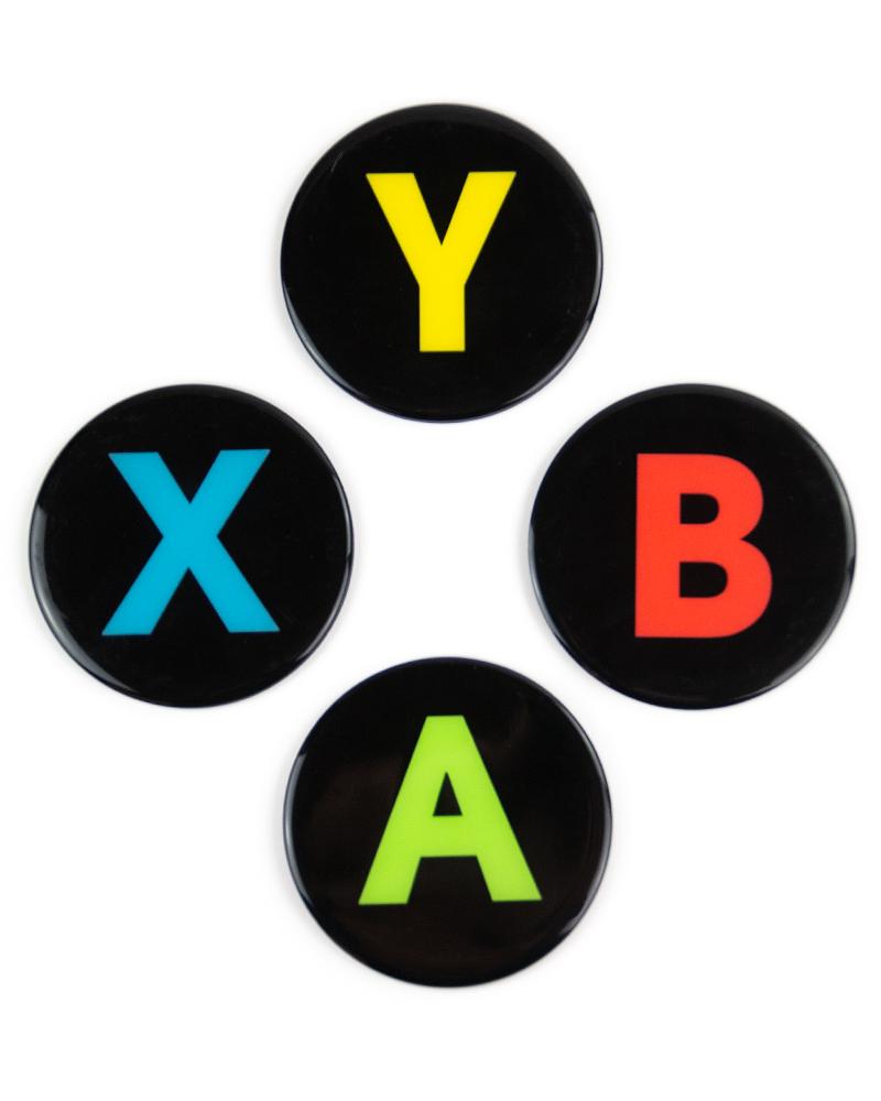 Xbox Game Controller Button Coasters - 4 Pack画像