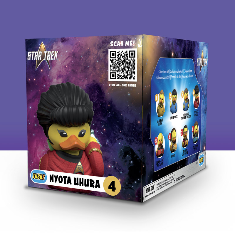 Official Star Trek Nyota Uhura TUBBZ (Boxed Edition)画像