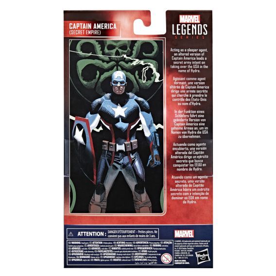 Marvel Legends Captain America Captain America(Secret Empire) 6-Inch Action Figure画像