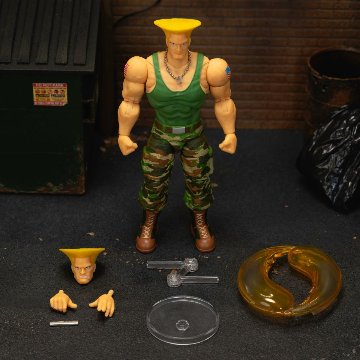 Ultra Street Fighter II Guile 6-Inch Action Figureの画像