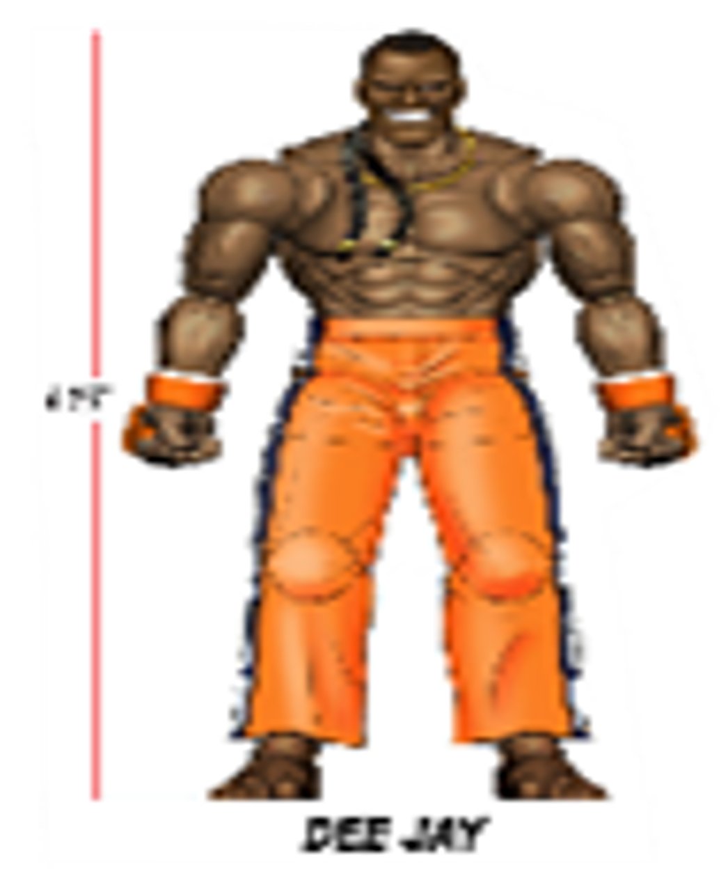 Ultra Street Fighter II Dee Jay 6-Inch Action Figure画像