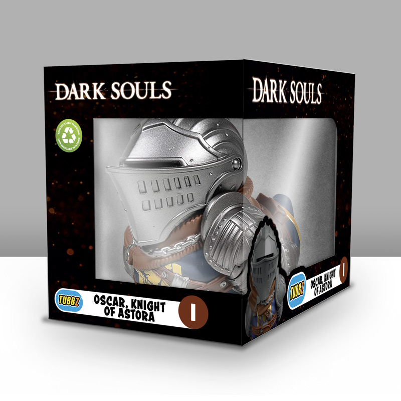 Official Dark Souls Oscar Knight Of Astora TUBBZ (Boxed Edition)画像
