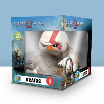 Official God of War Kratos TUBBZ (Boxed Edition)画像
