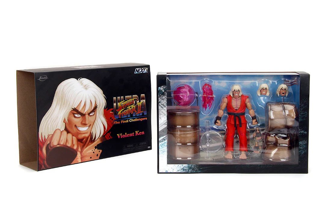 Ultra Street Fighter II Violent Ken(DELUXE) 6-Inch Action Figureの画像