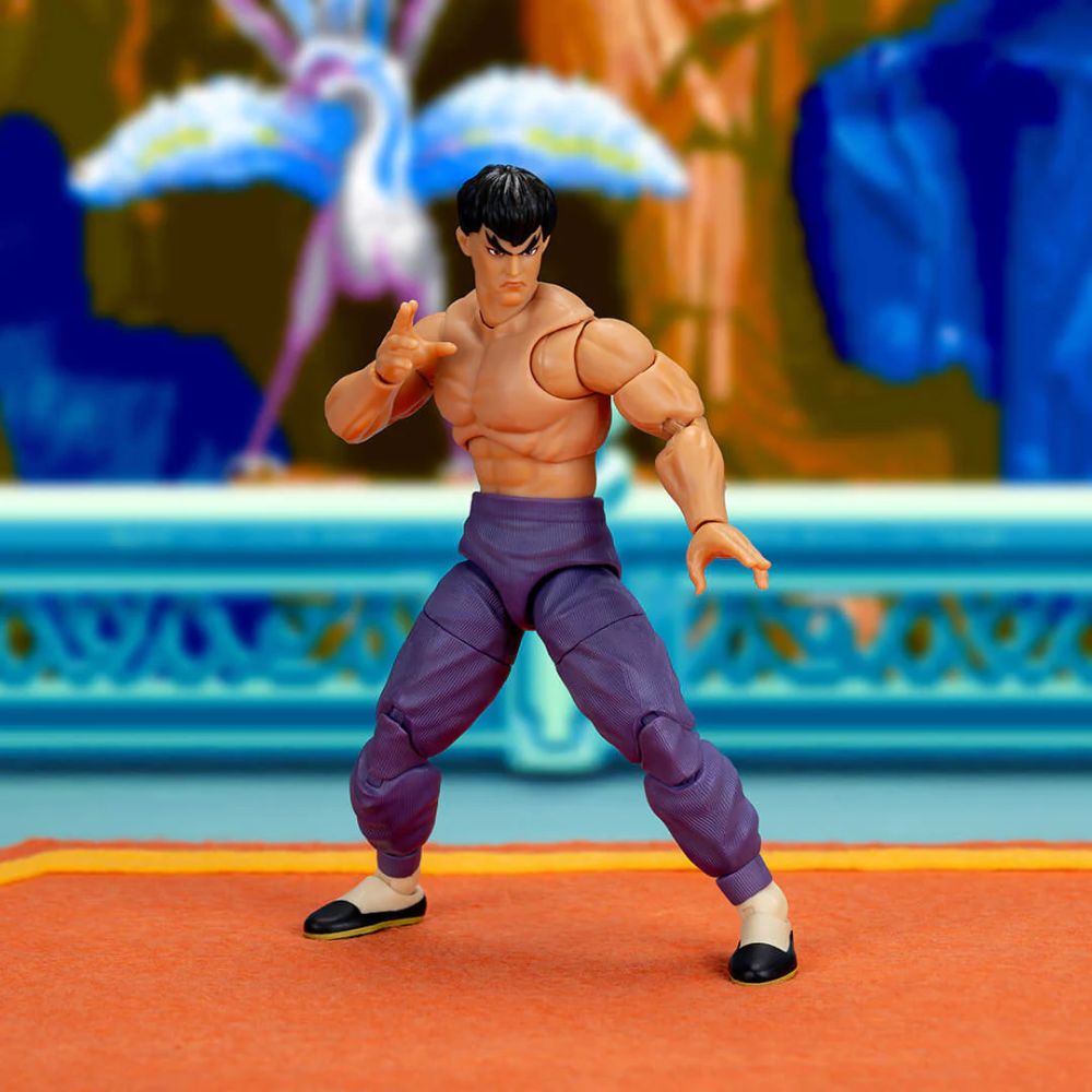 ストリートファイター２ フェイロン Fei Long ２Ｐカラー ６インチアクションフィギュアの画像