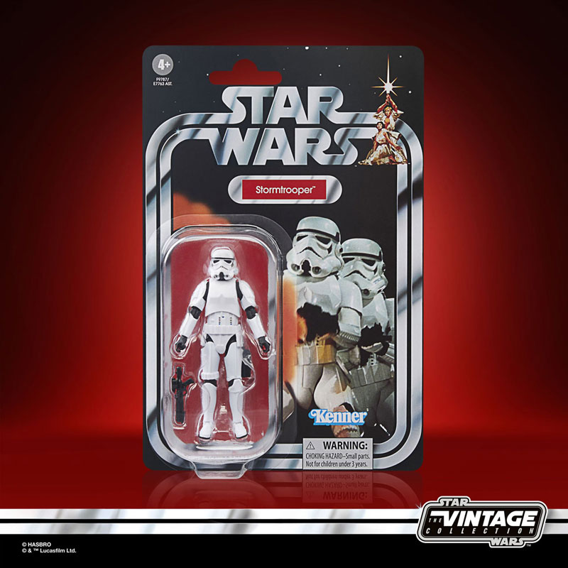 Star Wars TVC Stormtrooper 3 3/4-Inch Action Figure 正規品の画像