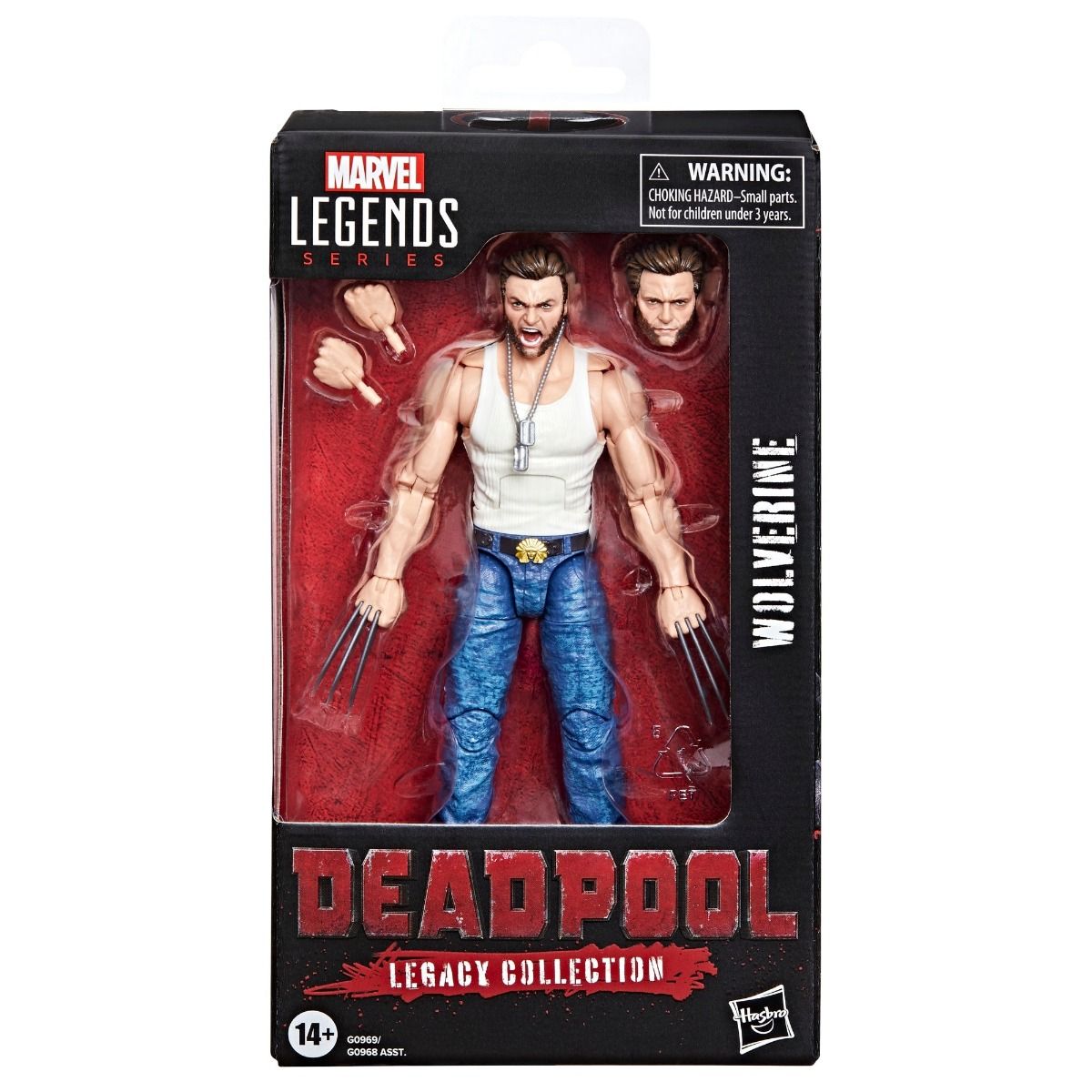 Marvel Legends Deadpool 2 Legacy Collection Wolverine 6-Inch Action Figure画像