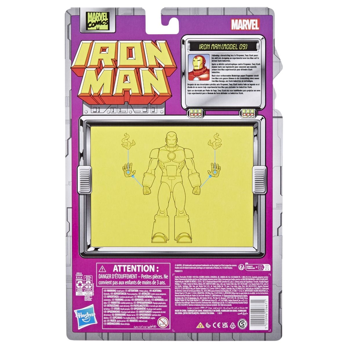 Marvel Legends Iron Man Comics Iron Man(Model 09) 6-Inch Action Figure画像