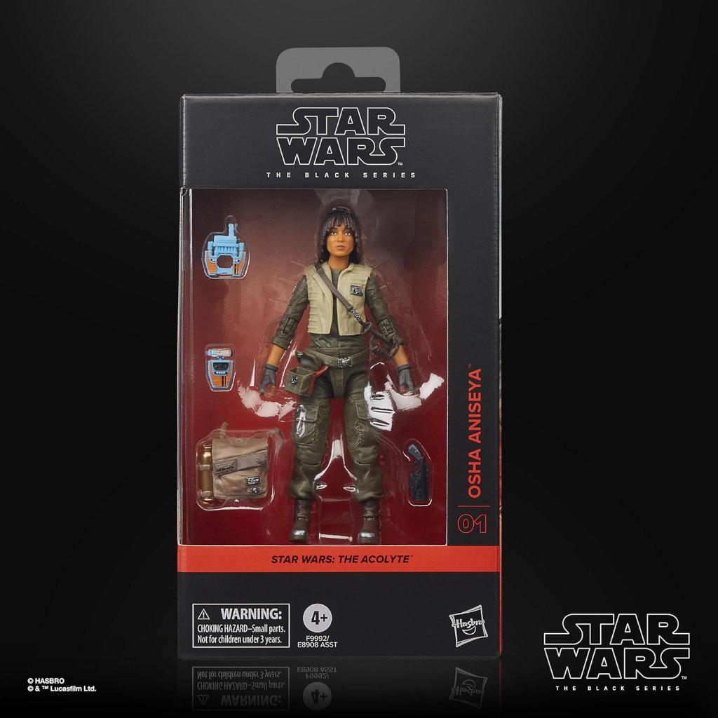 Star Wars TBS the Acolyte Osha Aniseya 6-Inch Action Figure E89085MAZの画像