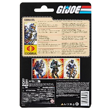 G.I. Joe Classified Series Retro Cardback Cobra Eel 6-Inch Action Figure画像