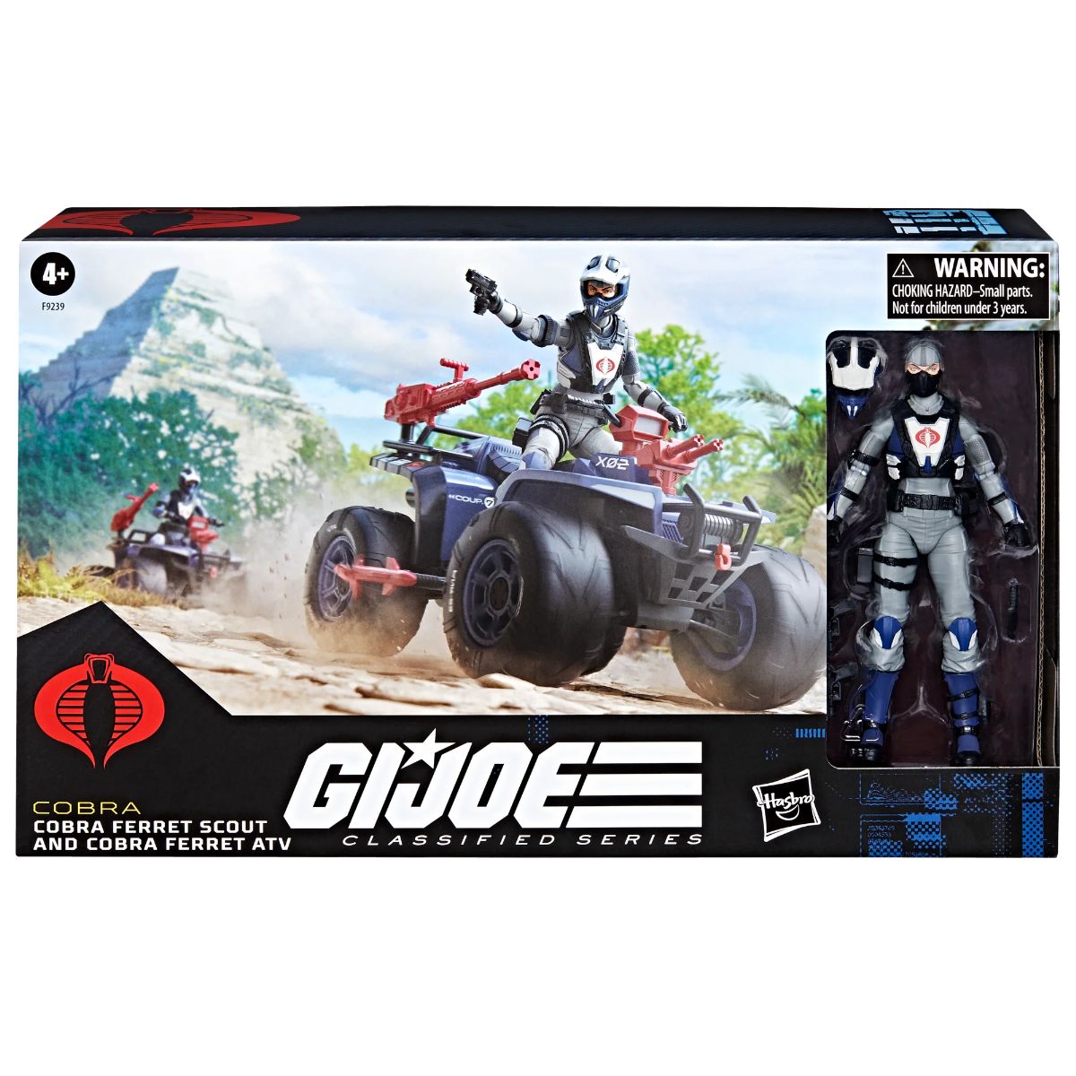 G.I. Joe Classified Series Cobra Ferret Scout & Cobra Ferret ATV(119) 6-Inch Action Figure画像