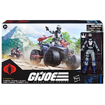 G.I. Joe Classified Series Cobra Ferret Scout & Cobra Ferret ATV(119) 6-Inch Action Figure画像