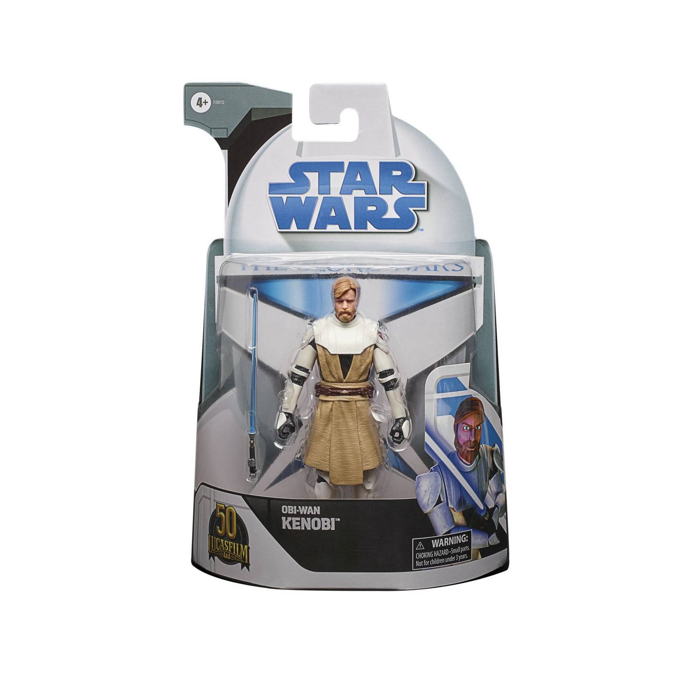 Star Wars TBS The Clone Wars Lucasfilm 50th Anniv Obi-Wan Kenobi 6-Inch Action Figure画像