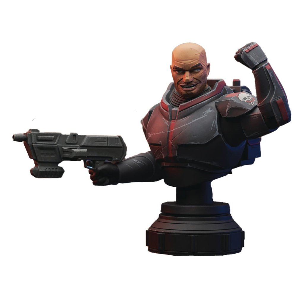 Star Wars: The Clone Wars Animated Wrecker Deluxe 1:7 Scale Mini-Bustの画像