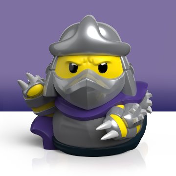 Official Teenage Mutant Ninja Turtles Shredder TUBBZ Cosplaying Duck Collectable画像