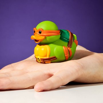 Official Teenage Mutant Ninja Turtles Michelangelo Mini TUBBZ画像