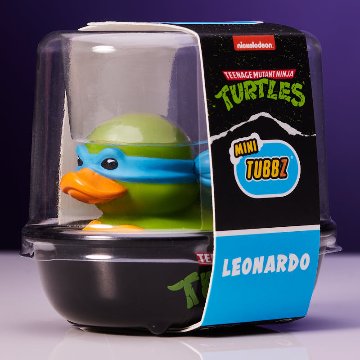 Official Teenage Mutant Ninja Turtles Leonardo Mini TUBBZ画像