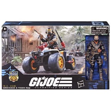 G.I. Joe Classified Series Tiger Force Wreckage and Tiger Paw(137) 6-Inch Action Figure画像