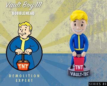 Fallout 4 Vault Boy 111 5-Inch BH4 Demolition Expert画像