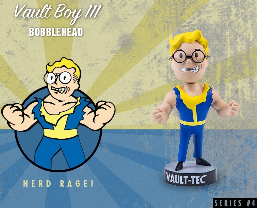 Fallout 4 Vault Boy 111 5-Inch BH4 Nerd Rage!の画像