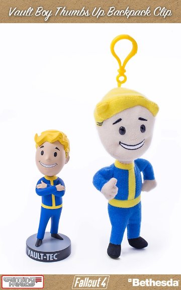 Fallout 4 Vault Boy 111 Thumbs Up backpack clip画像