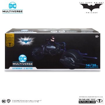 McFarlane DC Multiverse Catwoman and Batpod(The Dark Knight Rises)画像