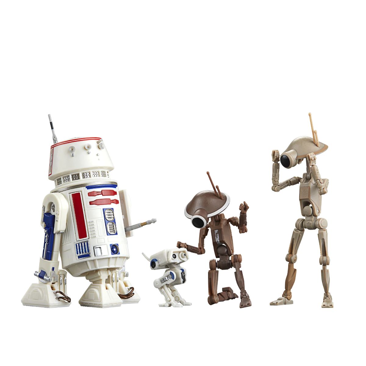 Star Wars TBS tM R5-D4 BD-72 and Pit Droids 6-Inch Action Figure 4-Pack画像