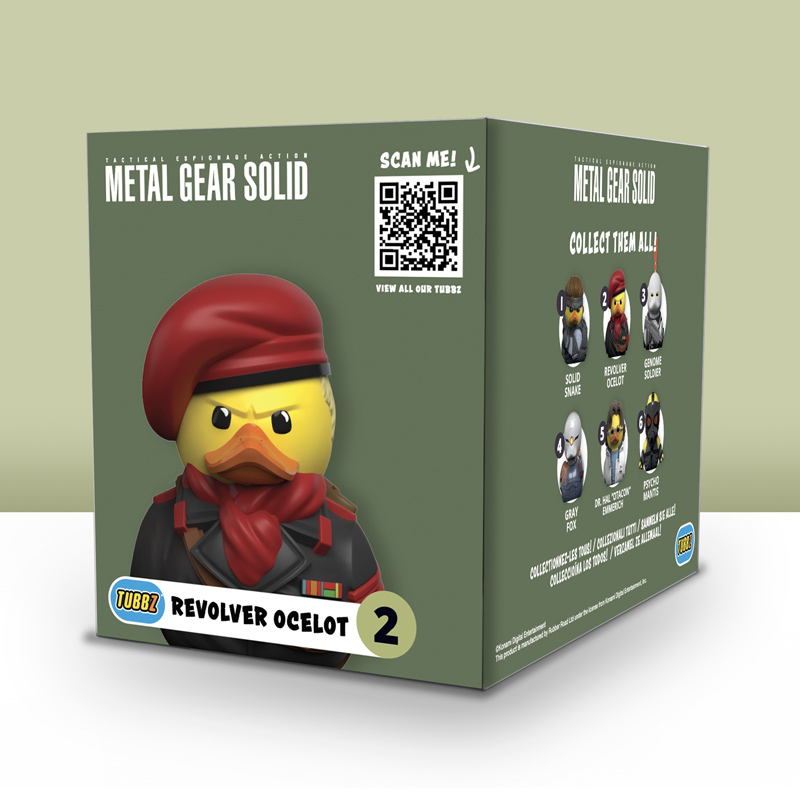 Official Metal Gear Solid Revolver Ocelot TUBBZ (Boxed Edition)画像