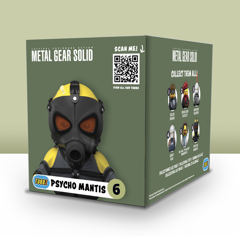 Official Metal Gear Solid ‘Psycho Mantis’ TUBBZ (Boxed Edition)の画像