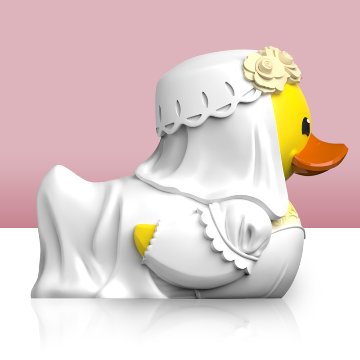 The Bride TUBBZ Cosplaying Duck Collectible の画像