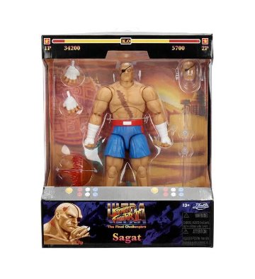 ストリートファイター２ サガット Sagat ６インチアクションフィギュア デラックスセットの画像