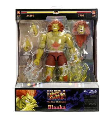 ストリートファイター２ ブランカ Blanca ６インチアクションフィギュア デラックスセットの画像